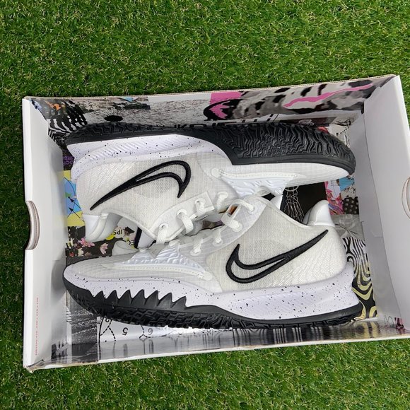 Nike Kyrie Low TB Promo Wolf Grey Black Basketball Shoes DM5041